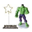 Kit Décor gâteau Hulk Kit Décor gâteau Hulk