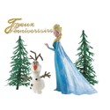 Kit Décor gâteau La Reine des Neiges Kit Décor gâteau La Reine des Neiges