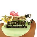 Kit Décor Gâteau Animaux de la ferme Kit Décor Gâteau Animaux de la ferme