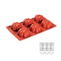 Moule silicone 6 charlottes Moule silicone 6 charlottes