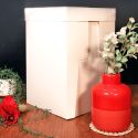 Boîte pâtissière blanche spéciale gâteau haut 40 cm Boîte pâtissière blanche spéciale gâteau haut 40 cm