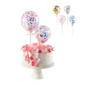 Cake toppers ballons confettis 10 cm (x20) Cake toppers ballons confettis 10 cm (x20)