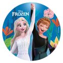 Disque gâteau en azyme Reine des Neiges 15,5 cm Disque gâteau en azyme Reine des Neiges 15,5 cm