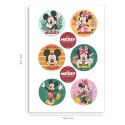 Mini disques azyme Mickey Minnie (x6) Mini disques azyme Mickey Minnie (x6)