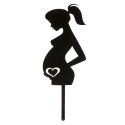 Cake topper Femme enceinte Cake topper Femme enceinte