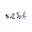 Vaches et moutons sur pique assortis (x48) Vaches et moutons sur pique assortis (x48)
