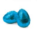 Carrés alu bleus pour bonbons et chocolats (x50) Carrés alu bleus pour bonbons et chocolats (x50)