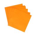 Carrés alu oranges pour bonbons et chocolats (x50) Carrés alu oranges pour bonbons et chocolats (x50)