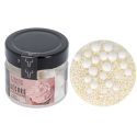 Décors comestibles perles blanches assorties 70 g Décors comestibles perles blanches assorties 70 g