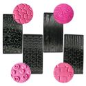 Tapis texture assortis (x4) Tapis texture assortis (x4)
