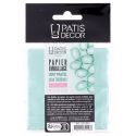 Carrés alu vert pastel pour bonbons et chocolats (x50) Carrés alu vert pastel pour bonbons et chocolats (x50)