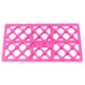 Empreinte effet matelassé petites fleurs Patisdécor Empreinte effet matelassé petites fleurs Patisdécor