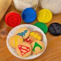 Tampons à biscuit silicone Justice League Tampons à biscuit silicone Justice League