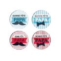 Ronds chocolat assortis Bonne Fête Papa (x54) Ronds chocolat assortis Bonne Fête Papa (x54)