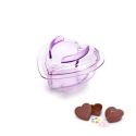 Moule chocolat boîte coeur 11 cm Moule chocolat boîte coeur 11 cm