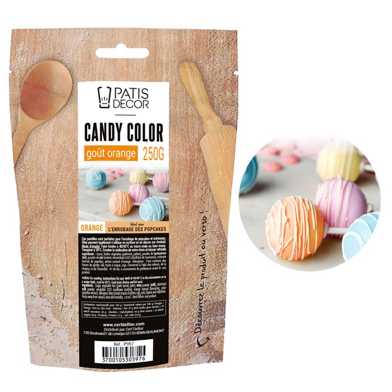 Candy Color Orange 250 g
