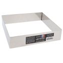 Cadre à mousse inox H 4,5 cm 20 x 20 cm Patisdécor Cadre à mousse inox H 4,5 cm 20 x 20 cm Patisdécor