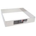 Cadre à mousse inox H 4,5 cm 24 x 24 cm Patisdécor Cadre à mousse inox H 4,5 cm 24 x 24 cm Patisdécor