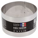 Cercle à vacherin inox H 6 cm Ø 10 cm Patisdécor Cercle à vacherin inox H 6 cm Ø 10 cm Patisdécor