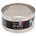 Cercle à vacherin inox H 6 cm Ø 12 cm Patisdécor Cercle à vacherin inox H 6 cm Ø 12 cm Patisdécor