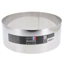 Cercle à pain surprise inox H 9 cm Ø 24 cm Patisdécor Cercle à pain surprise inox H 9 cm Ø 24 cm Patisdécor