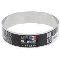 Cercle à entremets inox H 3,5 cm Ø 14 cm Patisdécor Cercle à entremets inox H 3,5 cm Ø 14 cm Patisdécor