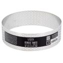 Cercle à tarte perforé inox H 3,5 cm Ø 12 cm Patisdécor Cercle à tarte perforé inox H 3,5 cm Ø 12 cm Patisdécor