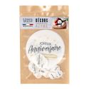 Décors comestibles en azyme assortis thème anniversaire n°1 Décors comestibles en azyme assortis thème anniversaire n°1