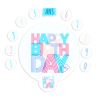Décors comestibles en azyme assortis thème anniversaire n°3
