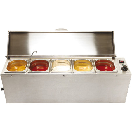 Bain-marie à sauces pour 5...