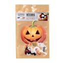 Décors comestibles en azyme assortis thème citrouille d'halloween Décors comestibles en azyme assortis thème citrouille d'halloween