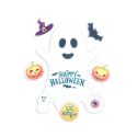 Décors comestibles en azyme assortis thème fantôme d'halloween Décors comestibles en azyme assortis thème fantôme d'halloween