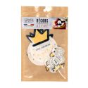 Décors comestibles en azyme assortis thème épiphanie Galette Décors comestibles en azyme assortis thème épiphanie Galette