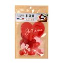 Décors comestibles en azyme assortis thème St Valentin "Je t'aime" Décors comestibles en azyme assortis thème St Valentin "Je t'aime"