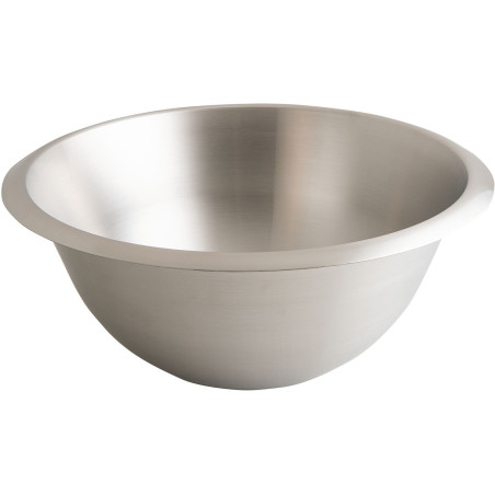 Bassine inox hémisphérique...