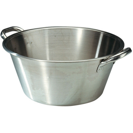 Bassine landaise inox à...