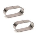 Découpoirs pain d'épices inox 10,5 cm (x2) Découpoirs pain d'épices inox 10,5 cm (x2)