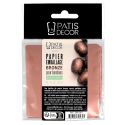 Carrés alu bronze pour bonbons et chocolats (x50) Carrés alu bronze pour bonbons et chocolats (x50)