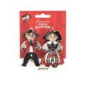 Emporte-pièces Couple alsacien inox assortis (x2) Emporte-pièces Couple alsacien inox assortis (x2)