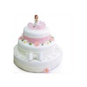Ruban pâte à sucre rose 1 mètre Ruban pâte à sucre rose 1 mètre