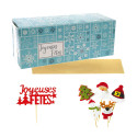 Boite a bûche 30 cm et accessoires Patisdécor Boite a bûche 30 cm et accessoires Patisdécor