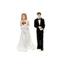 Mariée blonde tenant son bouquet Mariée blonde tenant son bouquet