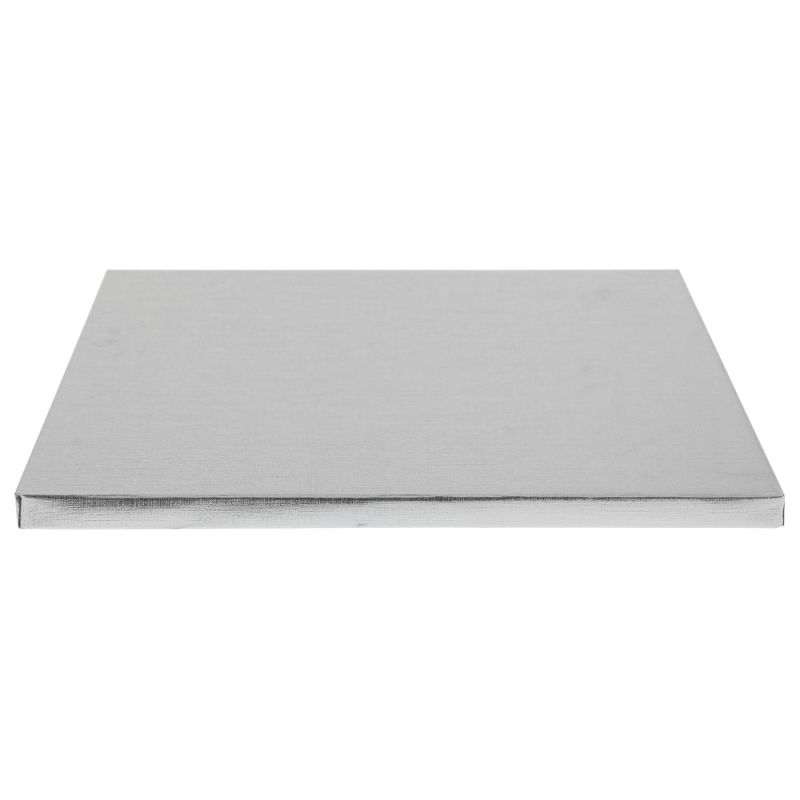 Cake drum rectangle argent 40 x 60 cm Patisdécor