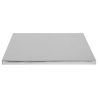 Cake drum rectangle argent 40 x 60 cm Patisdécor