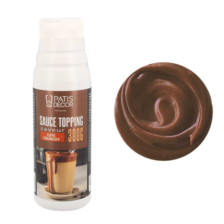 Sauce topping saveur café...