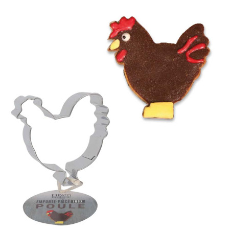 Emporte-pièce poule