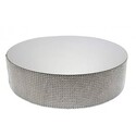Présentoir gâteau effet miroir et contour en diamants Patisdécor Présentoir gâteau effet miroir et contour en diamants Patisdécor