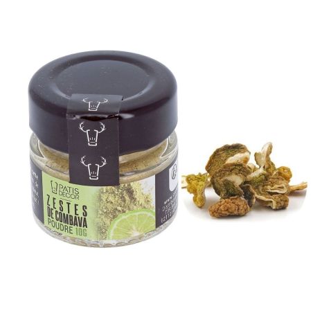 Zestes de combava en poudre 10 g