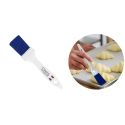 Pinceau plat bleu fleuré manche plastique 35 mm Pinceau plat bleu fleuré manche plastique 35 mm