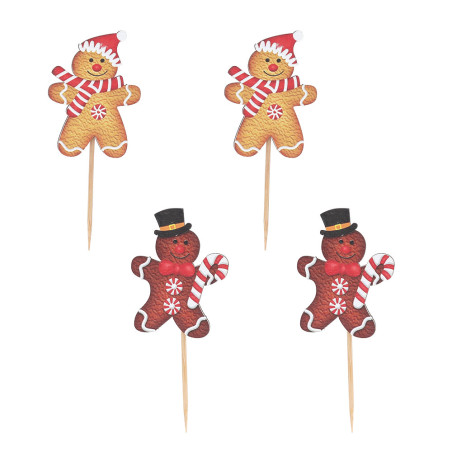 Cake toppers bonhommes en...